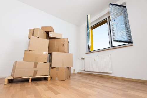 Local business relocation in Friernbarnet with transport and office equipment