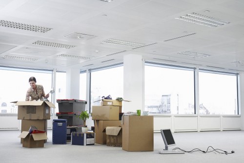 Organised moving supplies and checklist for local removals in Friernbarnet
